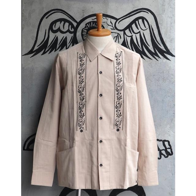 サイズ42 Estrella Standard (ESG-20LP-LBEB) L/S GUAYABERA