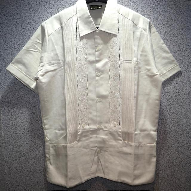 サイズ38 Estrella Standard キューバシャツ S/S GUAYABERA サイズ38 Estrella Standard キューバシャツ S/S GUAYABERA