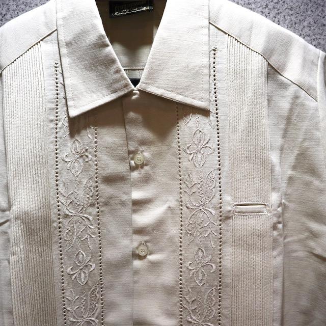 サイズ38 Estrella Standard キューバシャツ S/S GUAYABERA サイズ38 Estrella Standard キューバシャツ S/S GUAYABERA