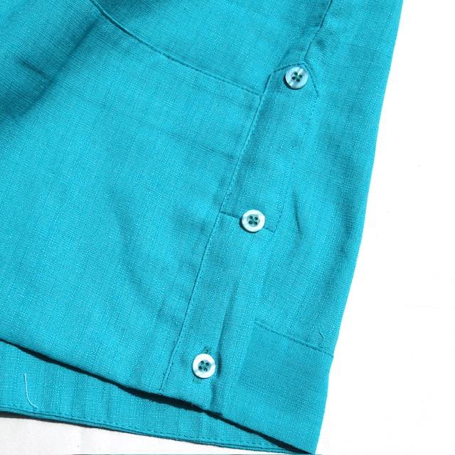 ESTRELLA STANDARD GUAYABERA キューバシャツ 38 サイズ38 Estrella Standard キューバシャツ S/S GUAYABERA REJILLADA