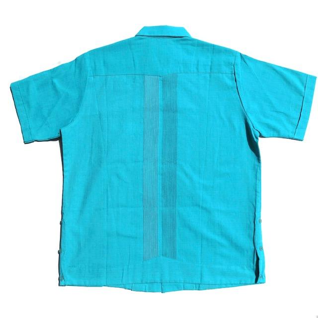 サイズ38 Estrella Standard キューバシャツ S/S GUAYABERA REJILLADA