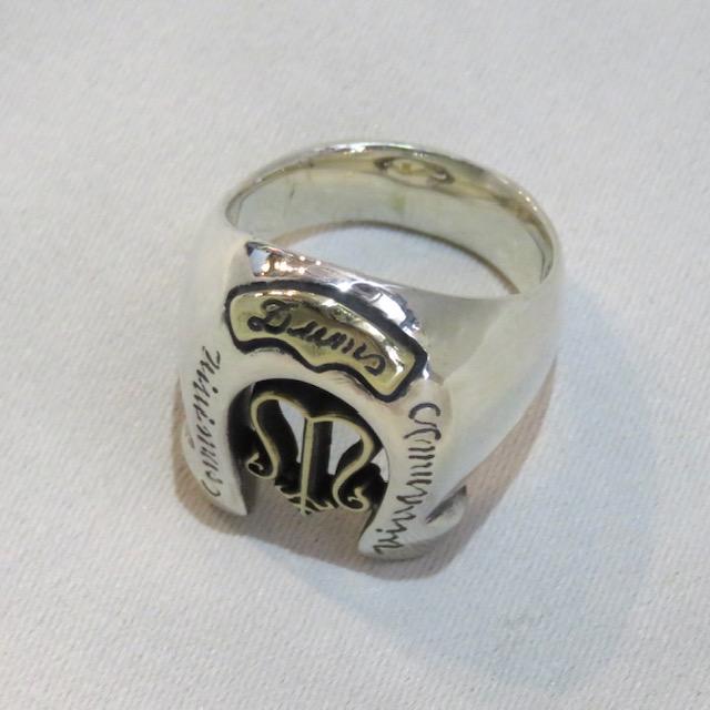 サイズ19 galcia ガルシア ホースシュー シルバーリング R-MHS002NSB