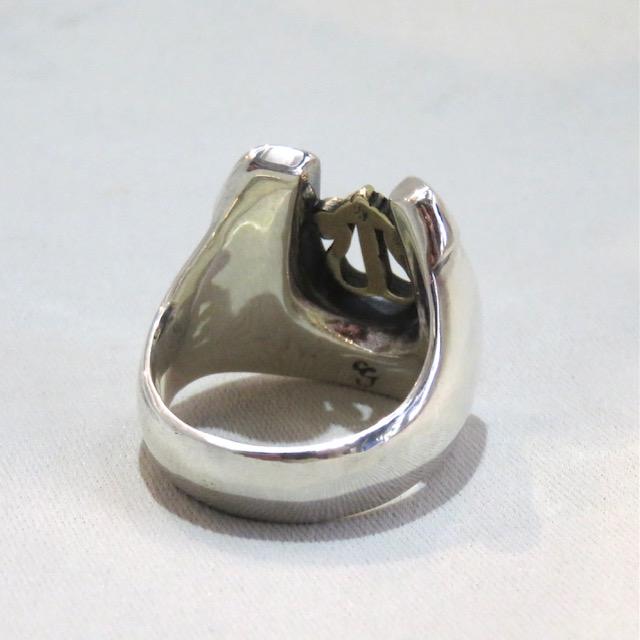 サイズ25 galcia ガルシア ホースシュー シルバーリング R-MHS002NSB