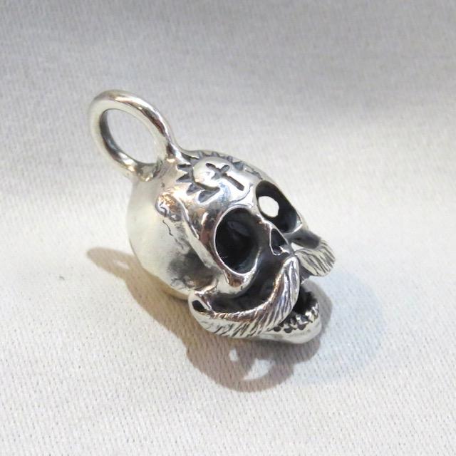 galcia ガルシア MEXICAN MUSTACHE SKULL メキシカンヒゲスカル 18NT