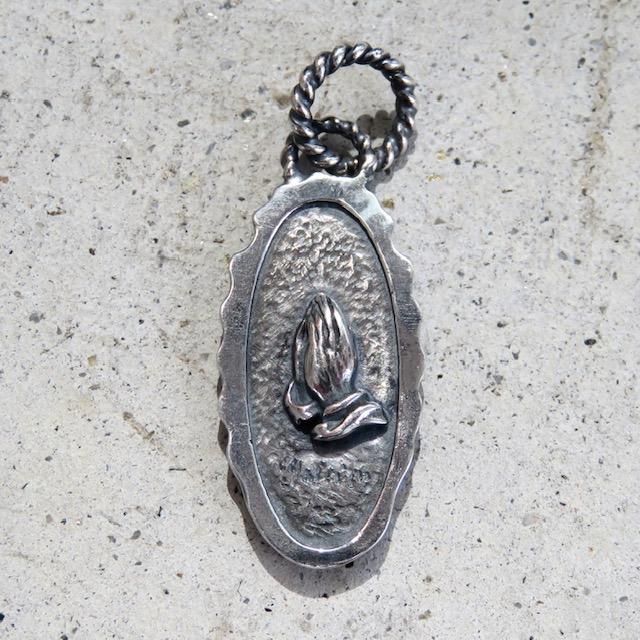 galcia ガルシア GUADALUPE MARIA & PRAYING HANDS ペンダントトップ