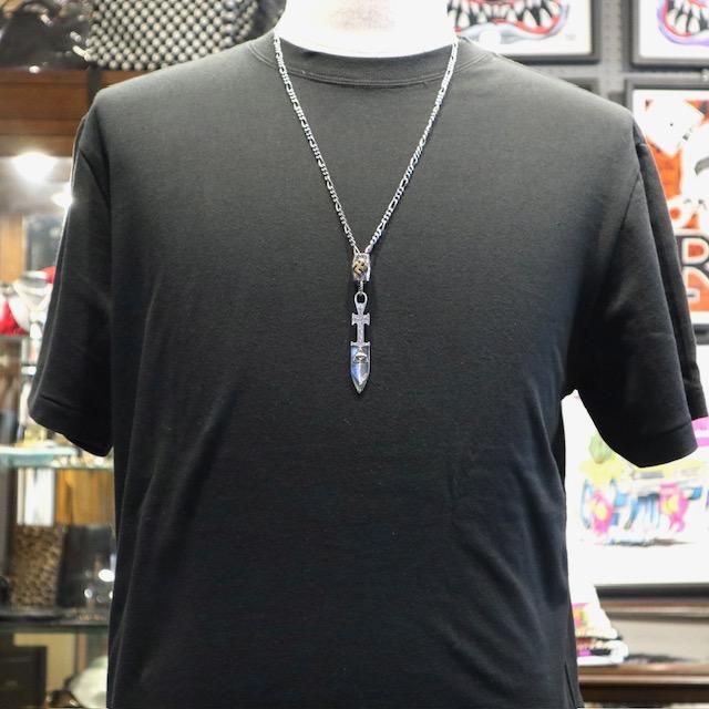 galcia ガルシア デスペラード ナイフ ネックレス シルバー 70cm galcia ガルシア デスペラード ナイフ ネックレス シルバー 70cm