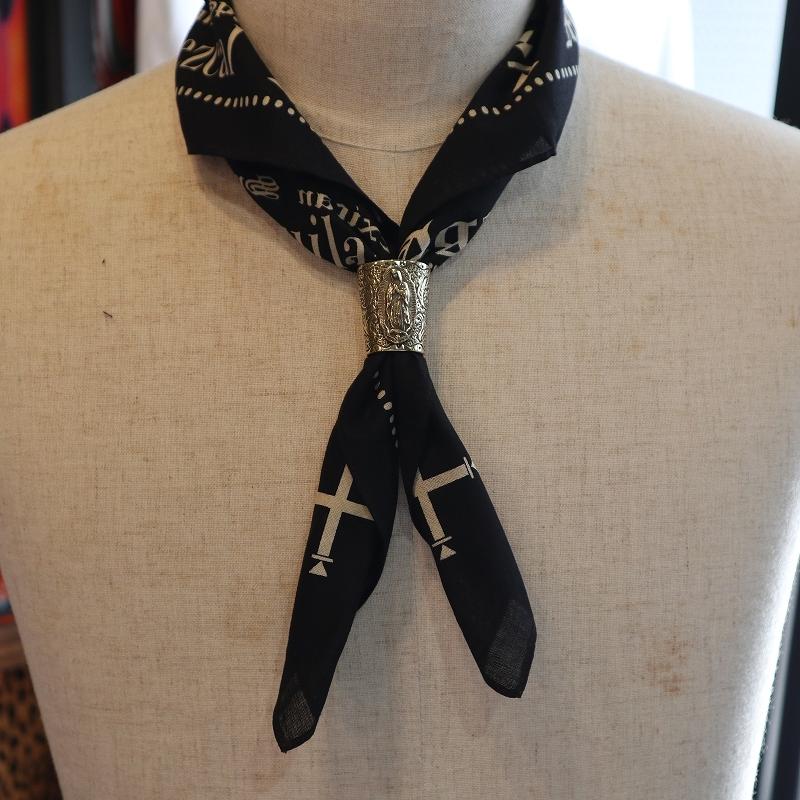 galcia ガルシア 21NT-BSGM001 バンダナ スライダーリング ブラス GUADALUPE MARIA バンダナ付き ガルシア