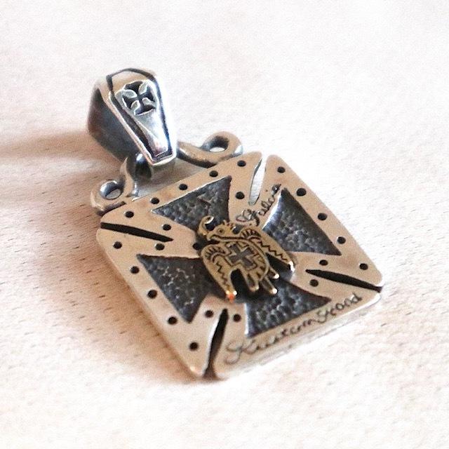 galcia ガルシア IRON CROSS アイアンクロス イーグル ペンダントトップ シルバー925／ブラス 