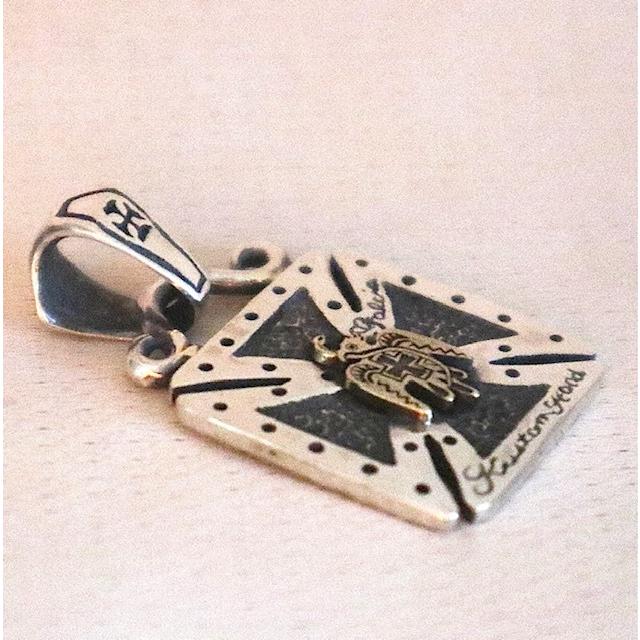 galcia ガルシア IRON CROSS アイアンクロス イーグル ペンダントトップ シルバー925／ブラス 