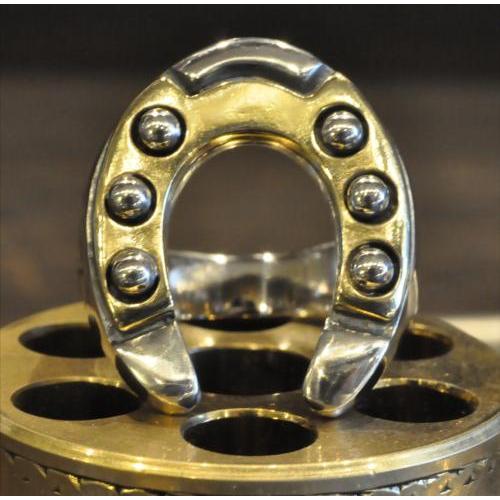 サイズ19 galcia ガルシア ホースシュー シルバーリング R-MHS303