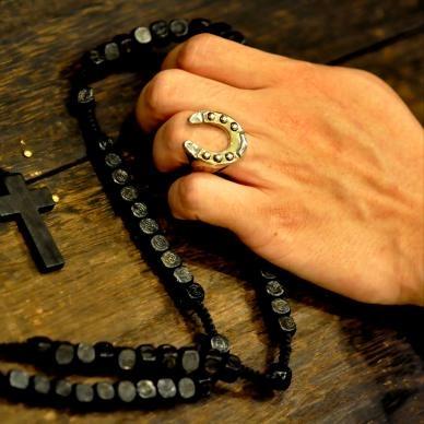 サイズ19 galcia ガルシア ホースシュー シルバーリング R-MHS303