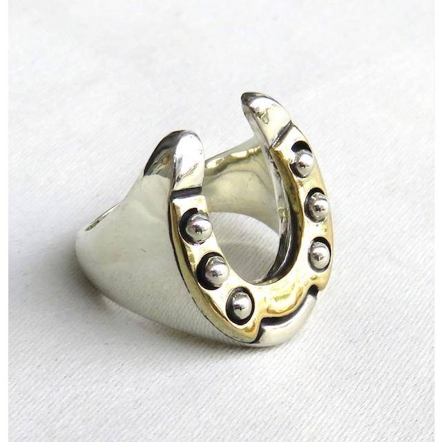 サイズ19 galcia ガルシア ホースシュー シルバーリング R-MHS303