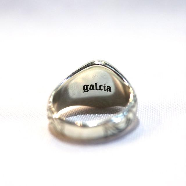 サイズ23 galcia ガルシア SWALLOW OVAL ENGRAVING リング スワロー
