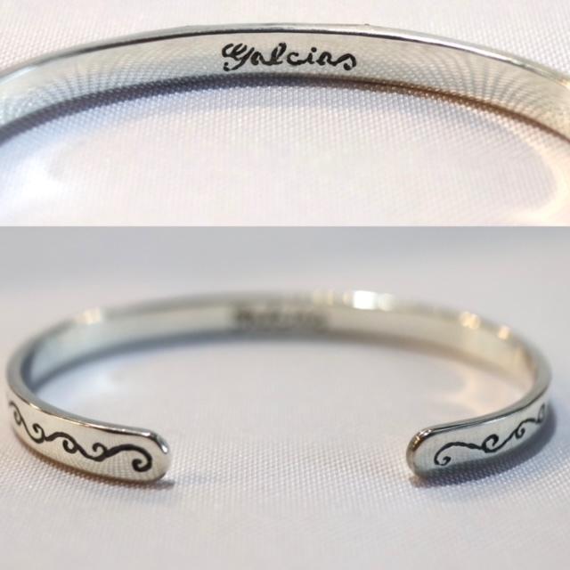 galcia ガルシア　バングル　ブレスレット　シルバー925 アクセサリー galcia スワロー & スター ナロー シルバー バングル ガルシア