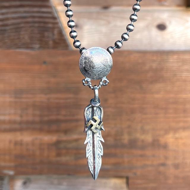 galcia ガルシア 18NT-MPF001 M,PESO & FEATHER 卍 コンチョ フェザー マンジ ペンダントトップ シルバーアクセサリー : gal70 : フラッシュキャデラック - 通販 - Yahoo!ショッピング galcia ガルシア 18NT-MPF001 M,PESO & FEATHER 卍 コンチョ フェザー マンジ ペンダントトップ シルバーアクセサリー : gal70 : フラッシュキャデラック - 通販 - Yahoo!ショッピング