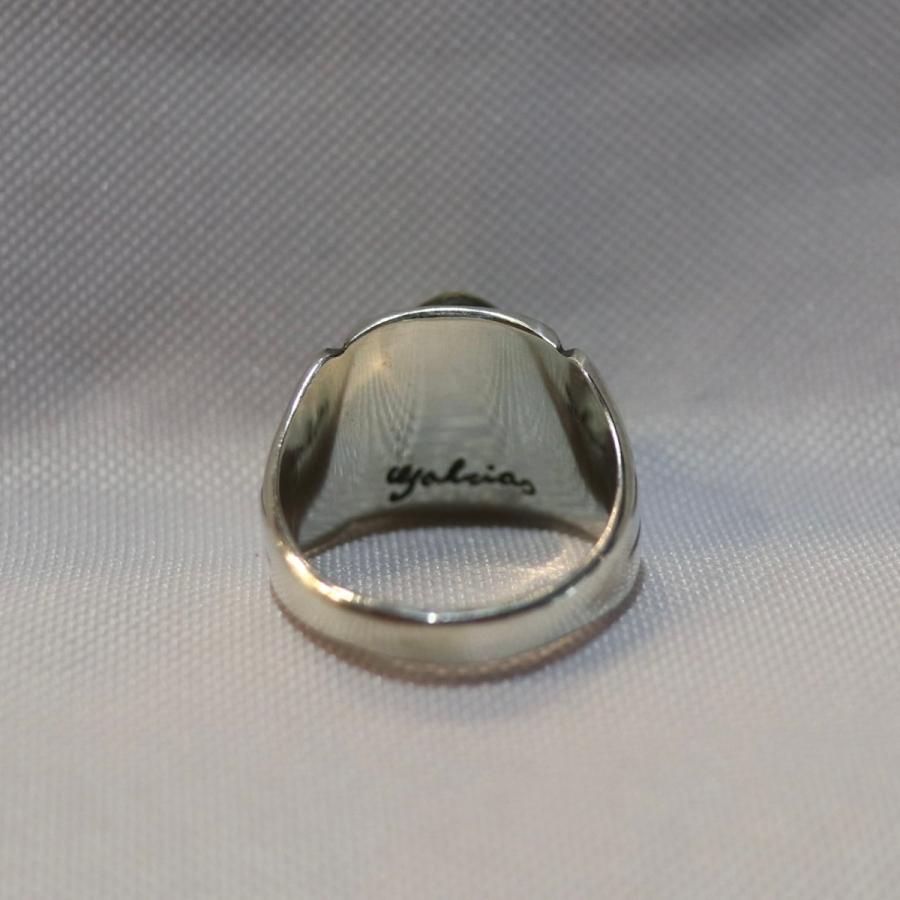 ガルシア シルバースカルリング指輪 サイズ25 galcia ガルシア SKULL CROSS BONES スカル クロス