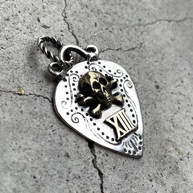 galcia ガルシア スカルボーン ペンダントトップ 23NT-PST001SB SKULL