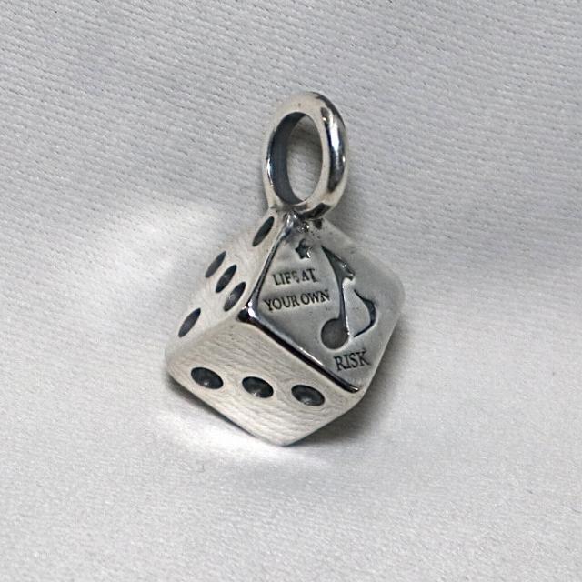 galcia ガルシア RISK x galciaコラボ ダイス ペンダントトップ 24NT