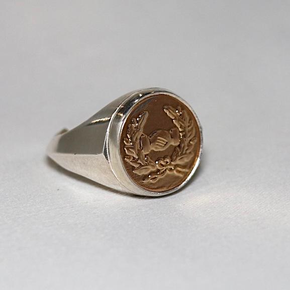 GLAD HAND glad hand (グラッドハンド) & Co. SHAKE BUTTON RING