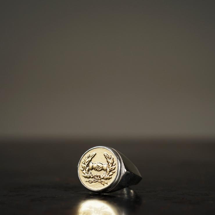 GLAD HAND glad hand (グラッドハンド) & Co. SHAKE BUTTON RING