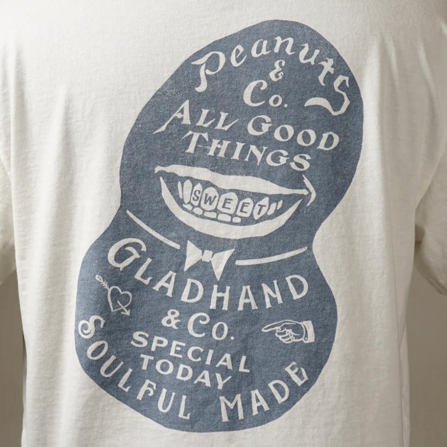 限定コラボ glad hand (グラッドハンド) Peanuts & Co. Mr,SMILEY S/S Tシャツ ピーナッツカンパニー｜flashcadillackustom｜07