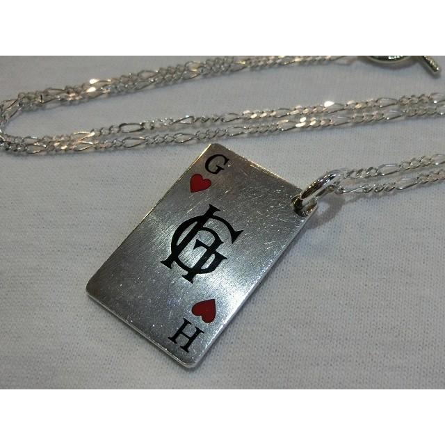GLAD HAND グラッドハンド トランプネックレス GLAD HAND（グラッドハンド） & Co. TRUMP TOP & CHAIN Silver925