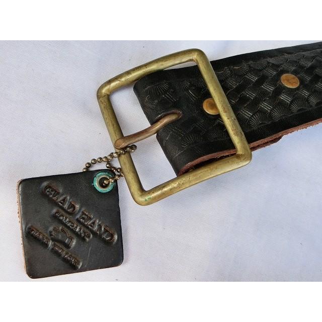 W34 glad hand (グラッドハンド) GH THE USA Belt Black レザー  