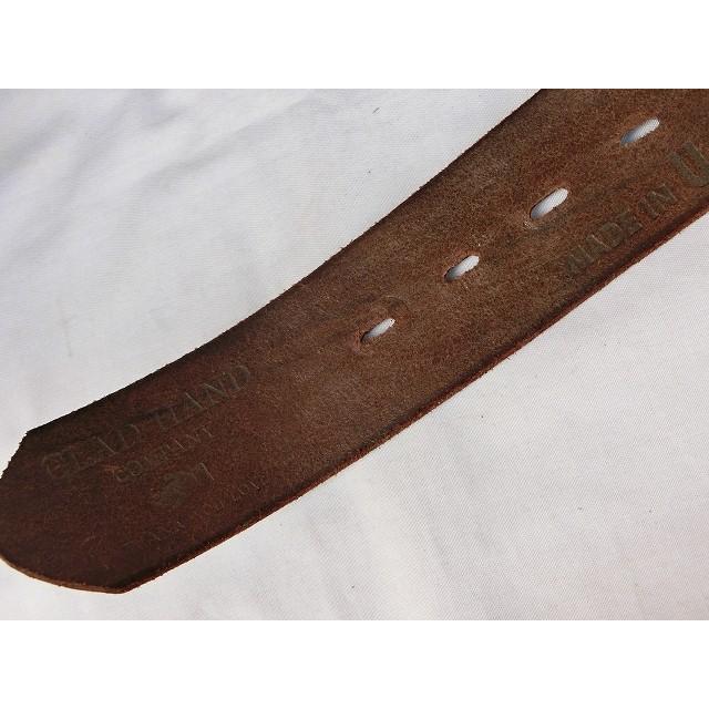 W34 glad hand (グラッドハンド) GH THE USA Belt Black レザー  
