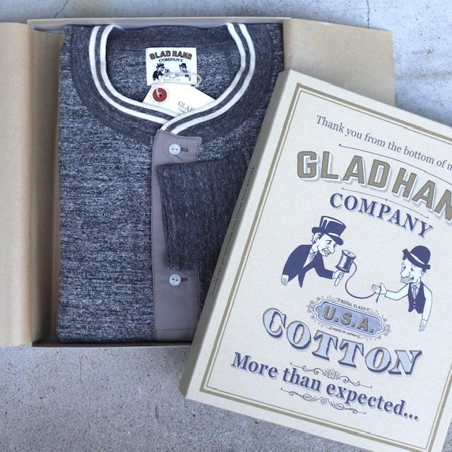 GLAD HAND（グラッドハンド） ROYAL HENRY POCKET L/S T-SHIRTS 