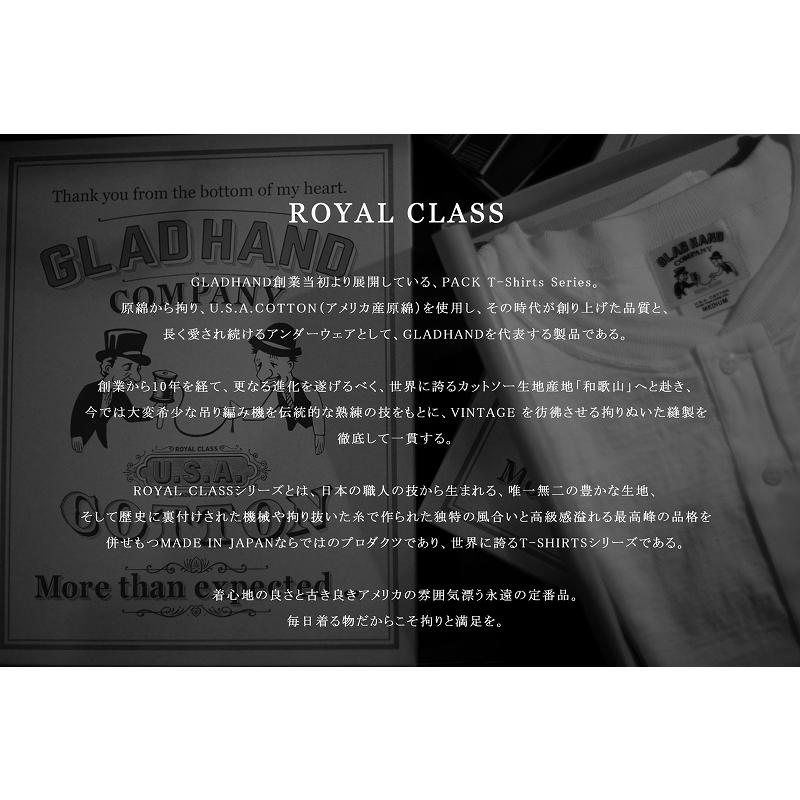 GLAD HAND（グラッドハンド） ROYAL HENRY POCKET L/S T-SHIRTS 