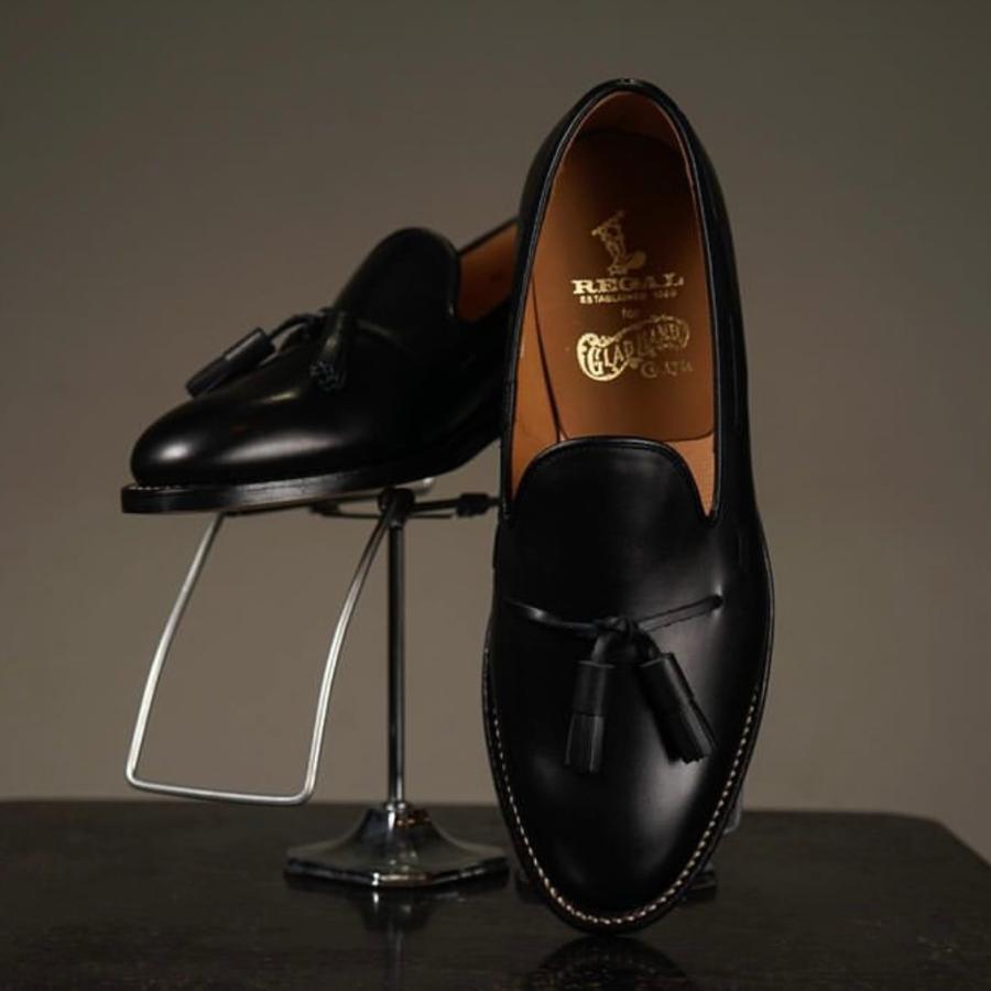 GLAD HAND（グラッドハンド） REGAL リーガル コラボ TASSELED SLIP-ON