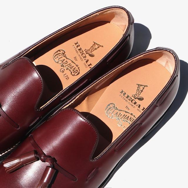GLAD HAND（グラッドハンド） REGAL リーガル コラボ TASSELED SLIP-ON
