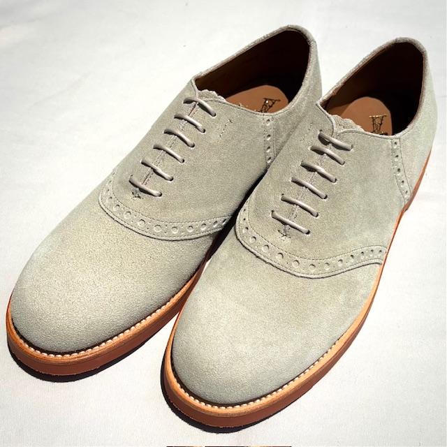 REGAL×GLAD HAND リーガル グラッドハンド コラボ サドルシューズ SADDLE SHOES "DIRTY BUCKS"スウェード ベージュの画像