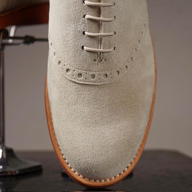 REGAL×GLAD HAND リーガル グラッドハンド コラボ サドルシューズ SADDLE SHOES "DIRTY BUCKS"スウェード ベージュの画像