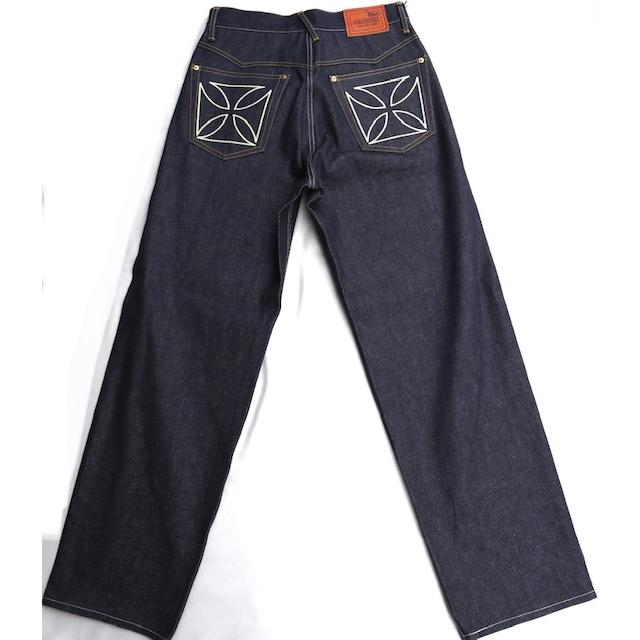GANGSTERVILLE ワイドデニム GANGSTERVILLE/ギャングスタービル】「Thug Wide Denim/サグ
