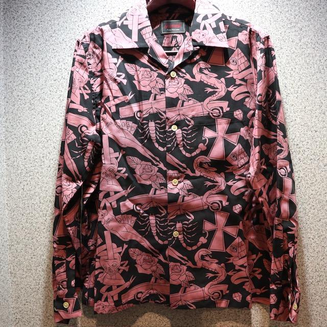 gangstervilleギャングスタービル レーヨンシャツ Lサイズ gangstervilleギャングスタービル レーヨンシャツ Lサイズ