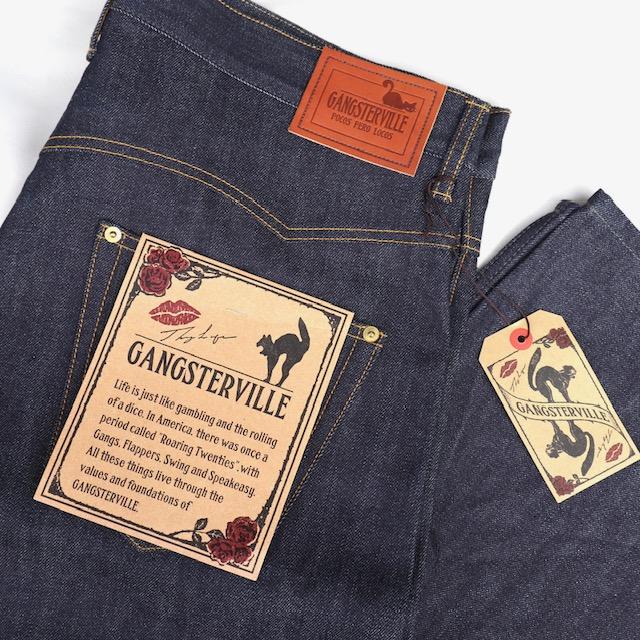 GANGSTERVILLE Mサイズ gangsterville ギャングスタービル THUG DENIM 