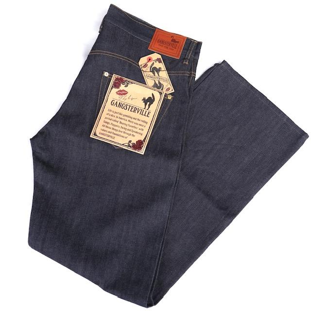 新品！ギャングスタービル デニムパンツ 楽天市場】GANGSTERVILLE ギャングスタービル THUG DENIM 