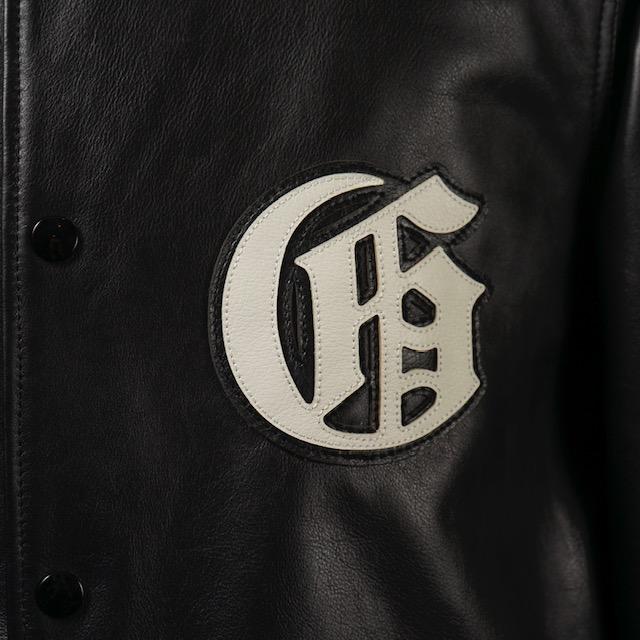 HARD ROCK CAFE◇80S〜90S/USA製/レザー切替/スタジャン/XL/ウール/GRN