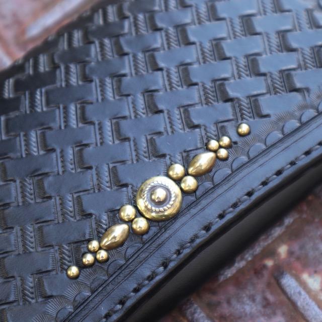 最終※ギルティーフレーム キルティング レザー ウォレット 財布 最終