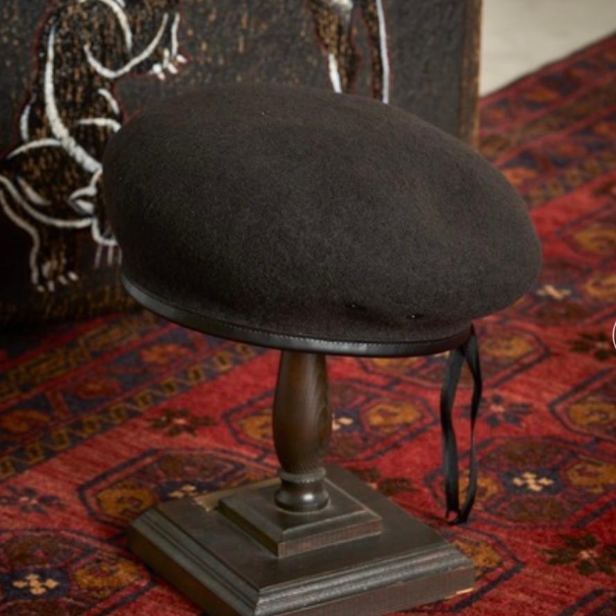 新品【Mr.FATMAN】ファットマン　VINCENT BASQUE ベレー帽 Mr.FATMAN VINCENT BASQUE BERET（ベレー帽） 5243006 BLACK