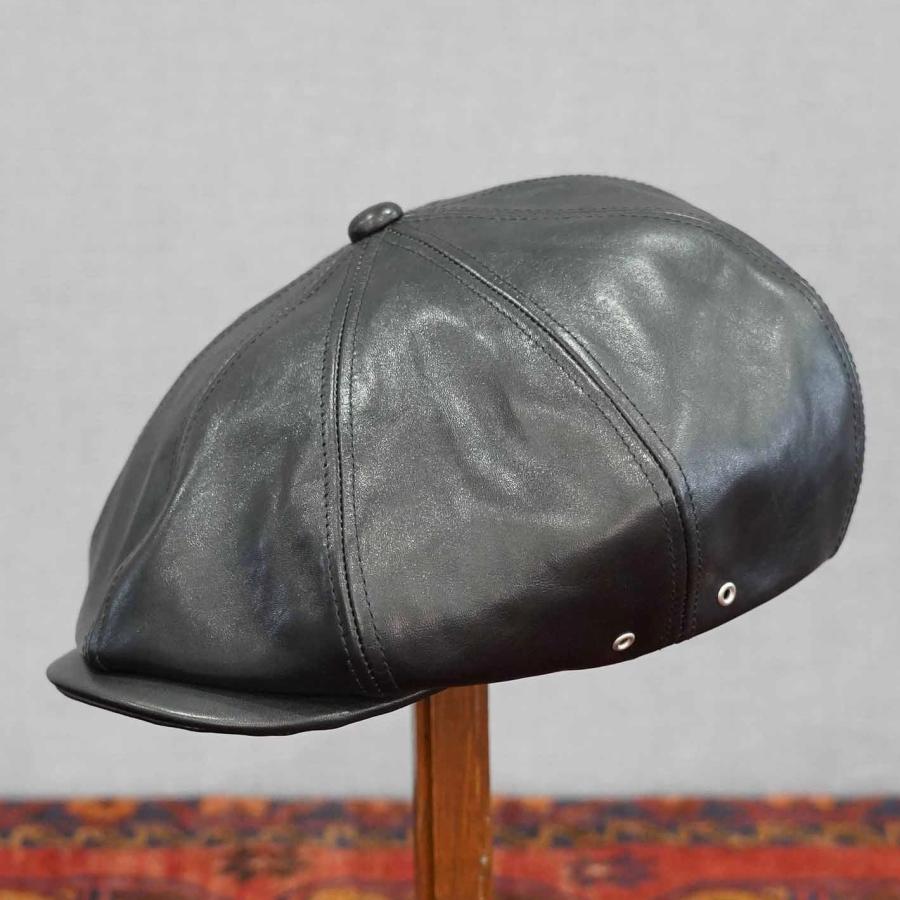 Mr.FATMAN ミスターファットマン LEATHER BIG CASQUETTE ホースレザー