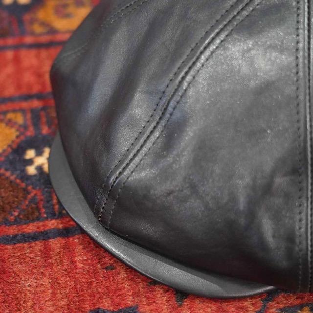 Mr.FATMAN ミスターファットマン LEATHER BIG CASQUETTE ホースレザー