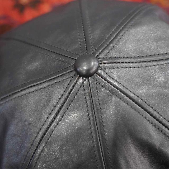 Mr.FATMAN ミスターファットマン LEATHER BIG CASQUETTE ホースレザー