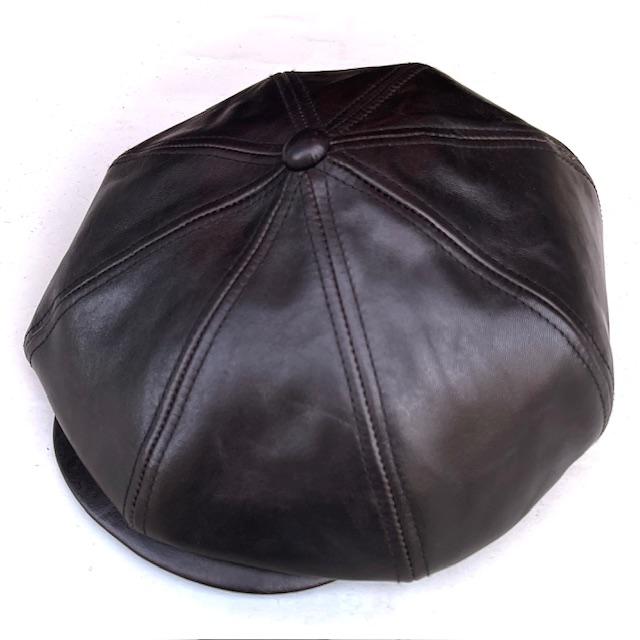 Mr.FATMAN ミスターファットマン LEATHER BIG CASQUETTE ホースレザー