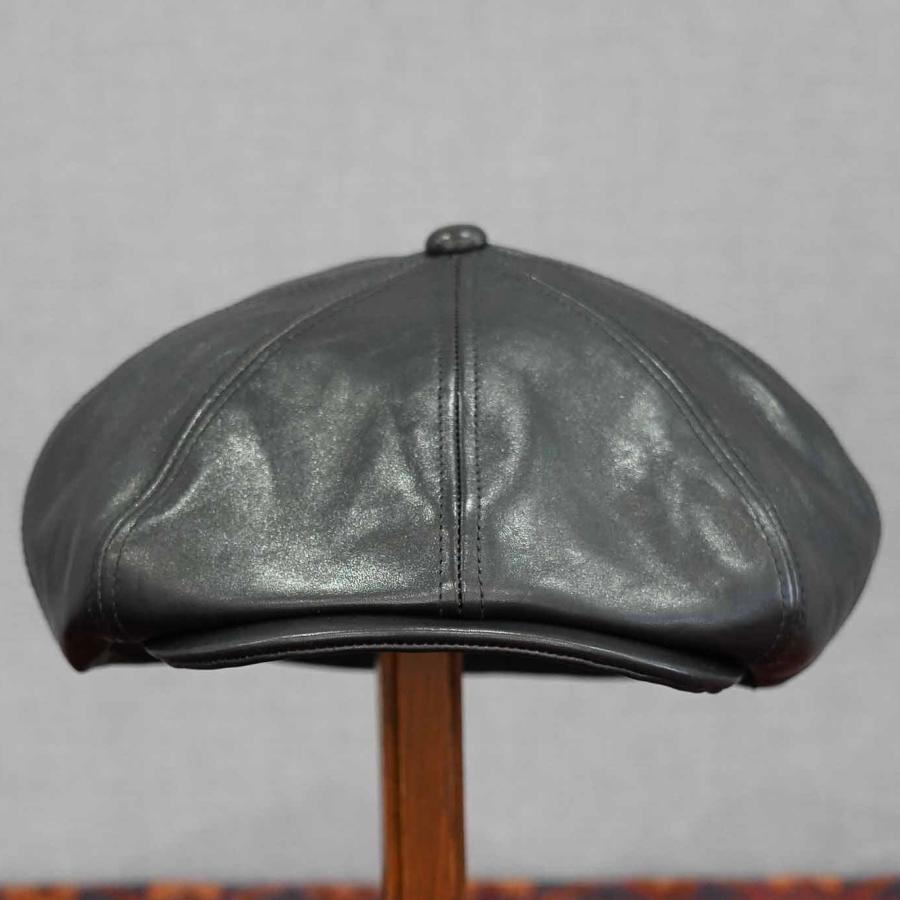 Mr.FATMAN ミスターファットマン LEATHER BIG CASQUETTE ホースレザー