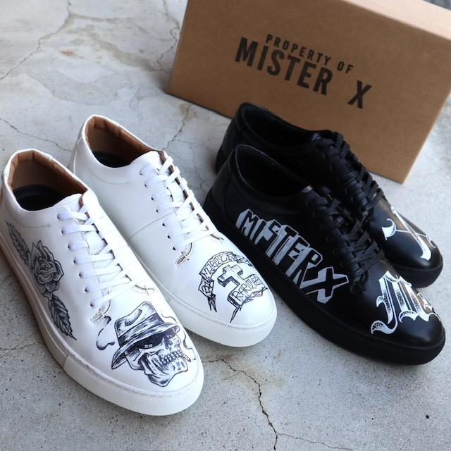 MISTER X (MR.X ミスターエックス) PRISONER SHOES プリゾナーシューズ ハンドペイント | 