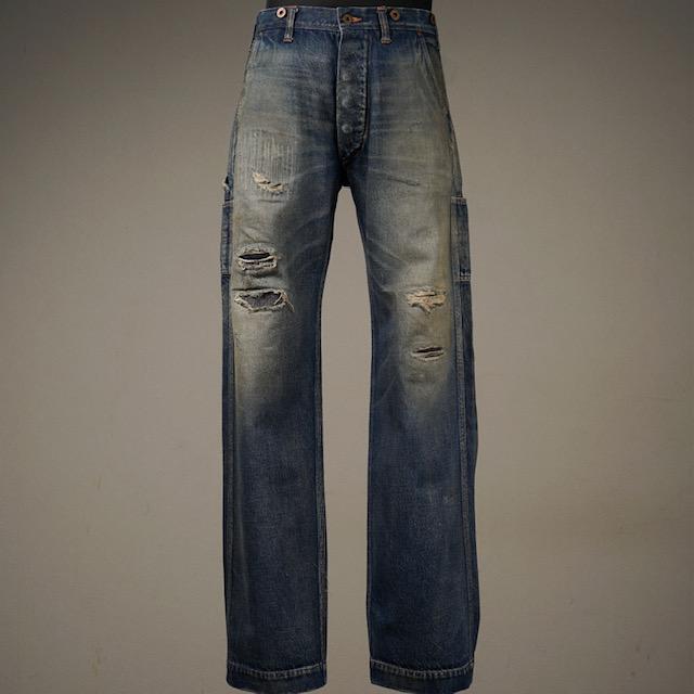 OLD CROW (オールドクロウ) OLD PAINTER - DENIM INDIGO VINTAGE