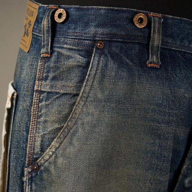 OLD CROW(GLAD HAND) CROW (オールドクロウ) PAINTER - DENIM INDIGO