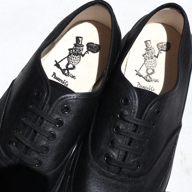 PEANUTS&CO 限定 Peanuts&Co ACVM コラボ デッキシューズ WAXED PEANUTS&CO 限定 Peanuts&Co ACVM コラボ デッキシューズ WAXED